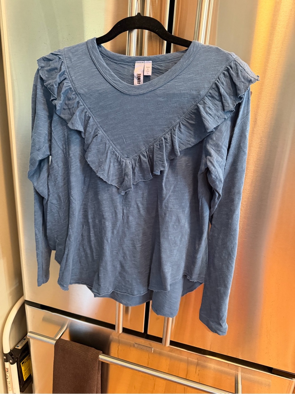 Wilt Slate Blue Crewneck Top